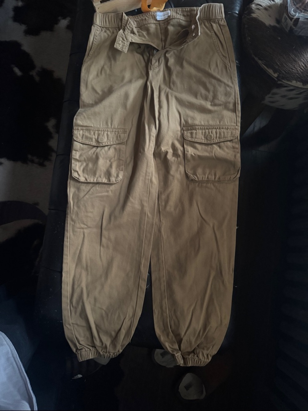 Lovers & Friends Cargo Jogger Pants - Khaki